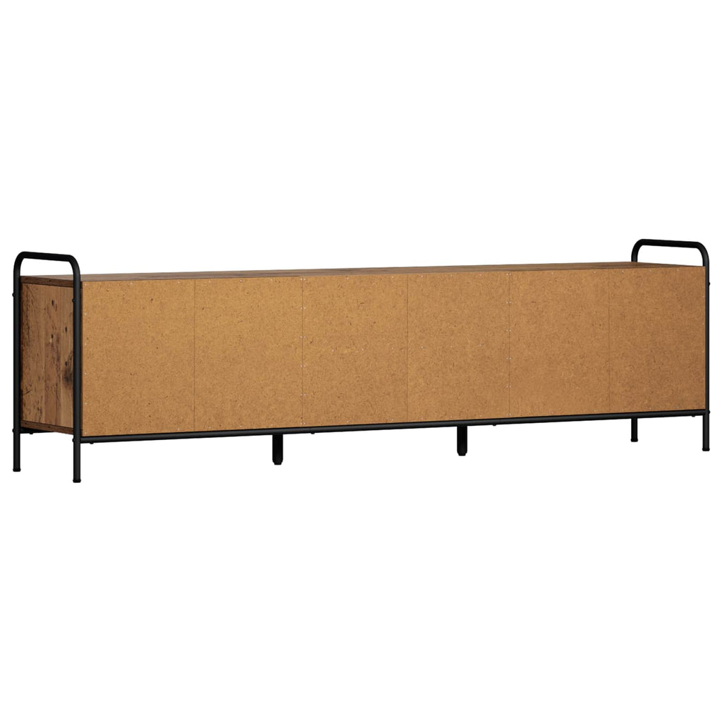 vidaXL Szafka pod telewizor 167,5 x 33 x 50 cm Stare drewno