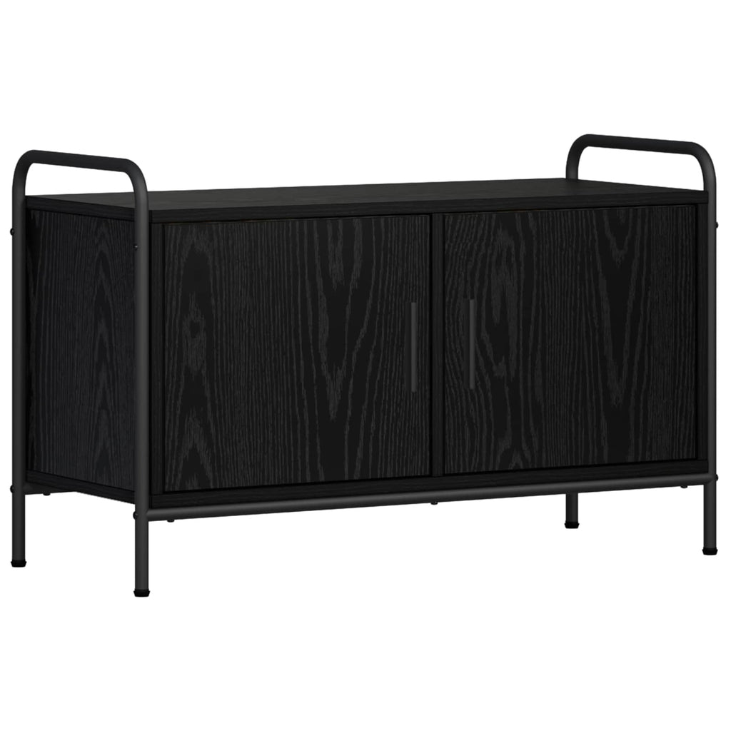 vidaXL Szafka pod telewizor 79,5 x 33 x 50 cm Czarny dąb