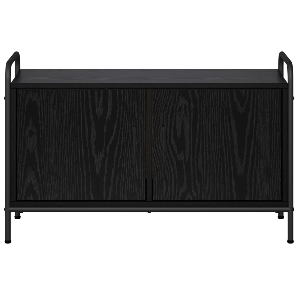vidaXL Szafka pod telewizor 79,5 x 33 x 50 cm Czarny dąb