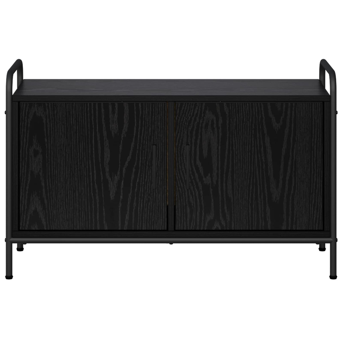 vidaXL Szafka pod telewizor 79,5 x 33 x 50 cm Czarny dąb