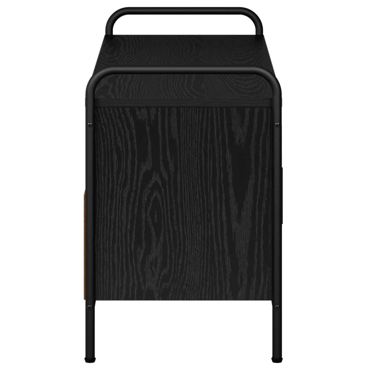 vidaXL Szafka pod telewizor 79,5 x 33 x 50 cm Czarny dąb
