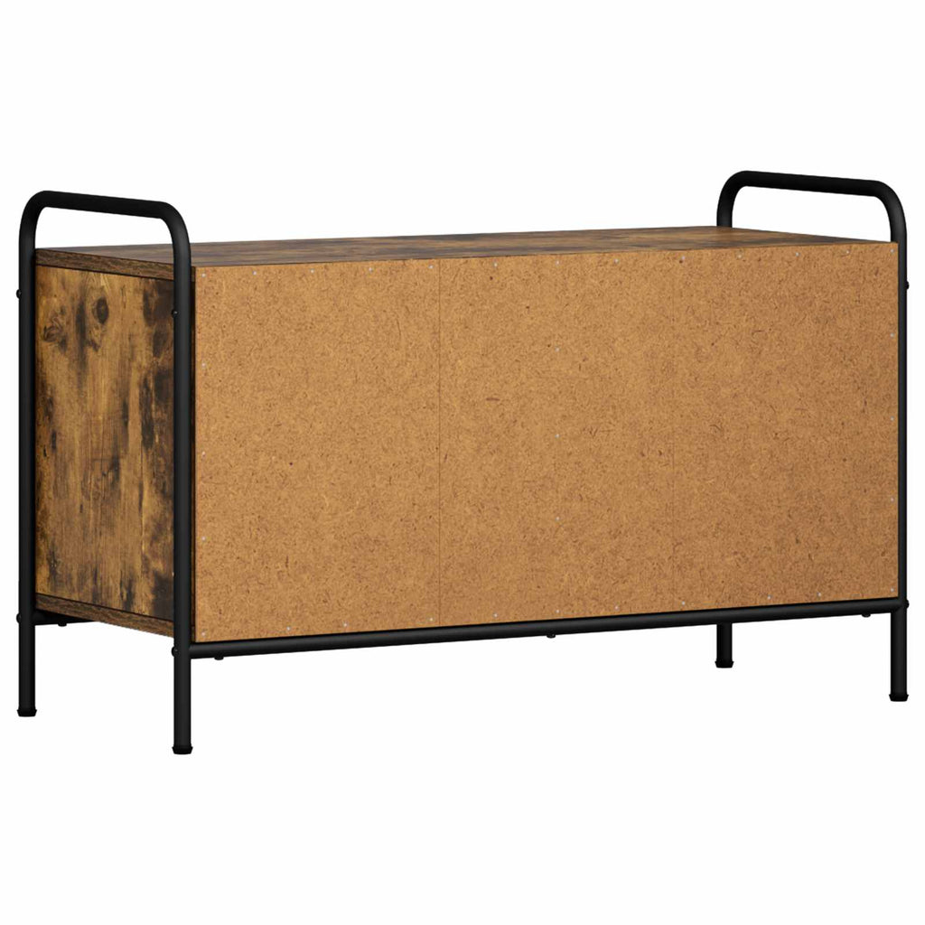 vidaXL Szafka pod telewizor 79,5 x 33 x 50 cm Dąb wędzony