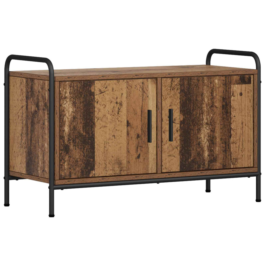 vidaXL Szafka pod telewizor 79,5 x 33 x 50 cm Stare drewno