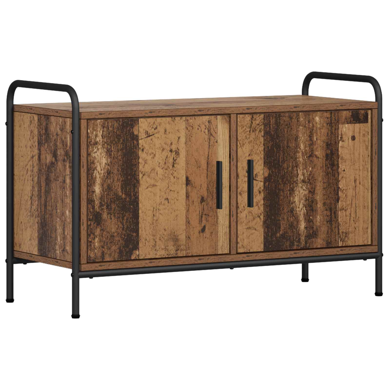 vidaXL Szafka pod telewizor 79,5 x 33 x 50 cm Stare drewno