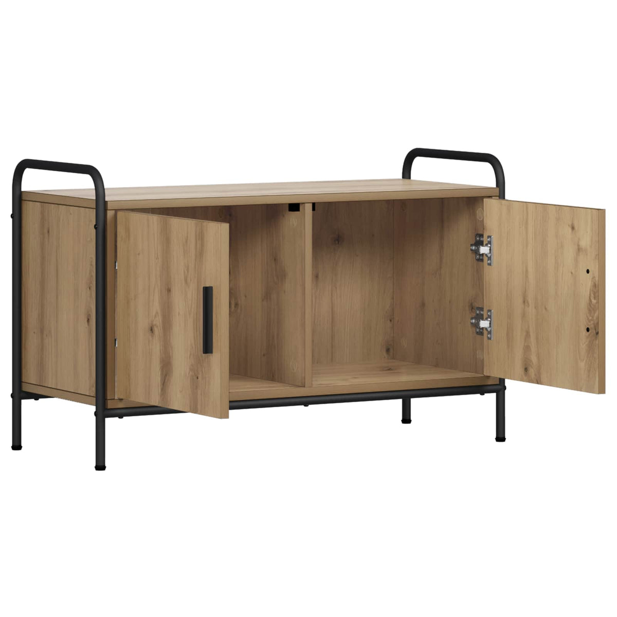 vidaXL Szafka pod telewizor 79,5 x 33 x 50 cm Dąb artisan