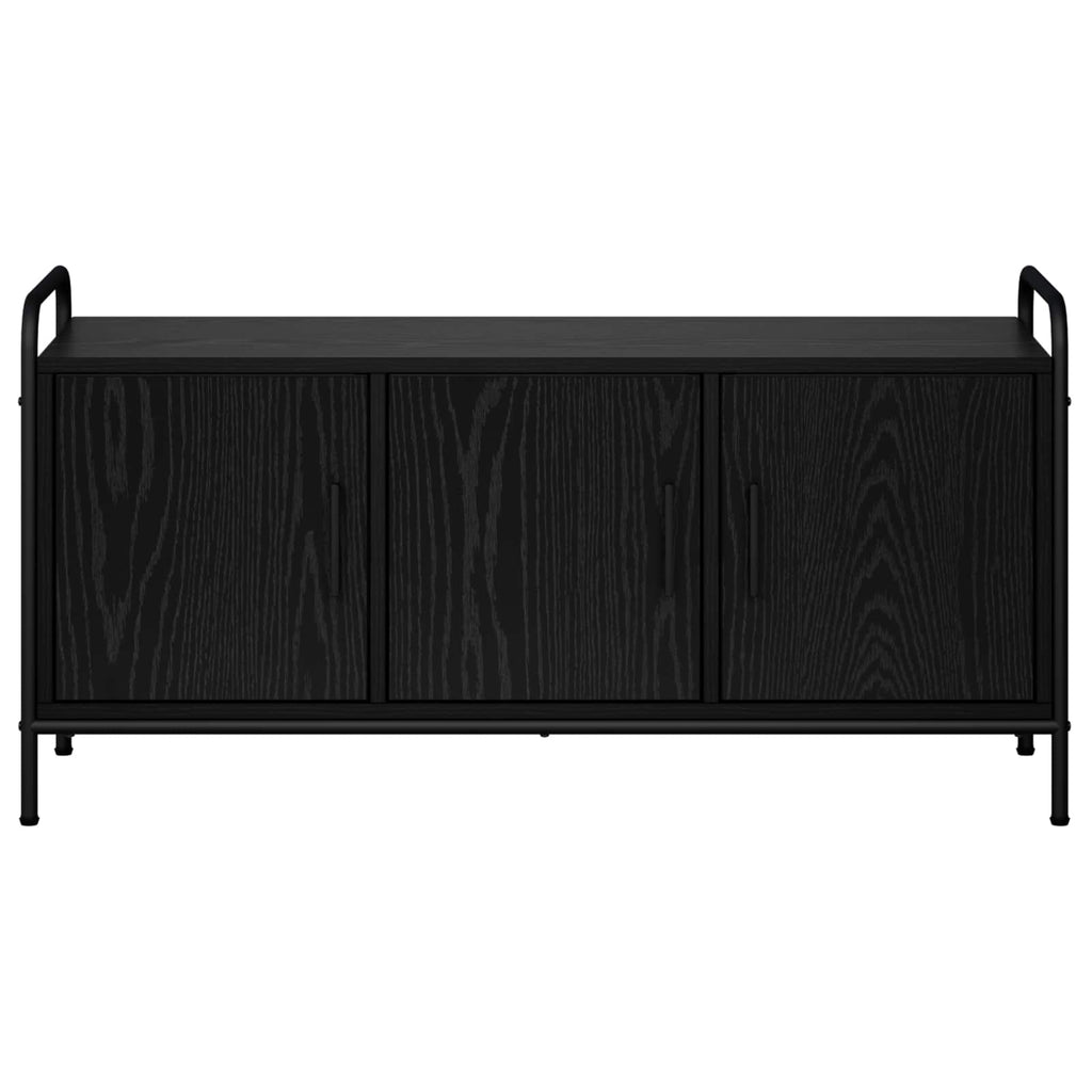 vidaXL Szafka pod telewizor 79,5 x 33 x 50 cm Czarny dąb