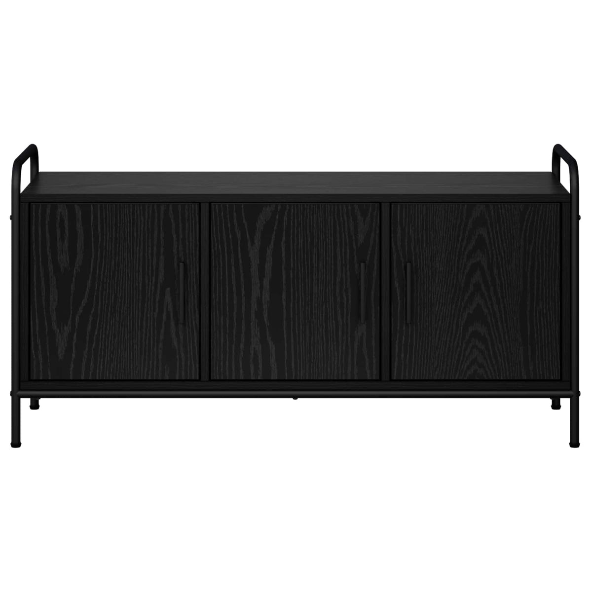 vidaXL Szafka pod telewizor 79,5 x 33 x 50 cm Czarny dąb