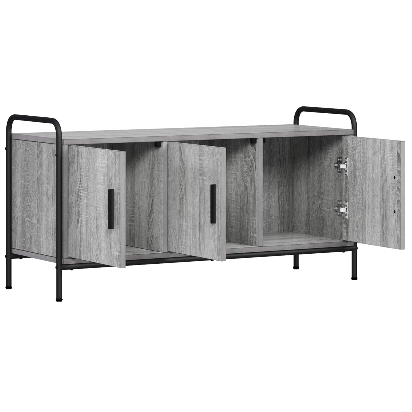 vidaXL Szafka pod telewizor 79,5 x 33 x 50 cm Szary Sonoma