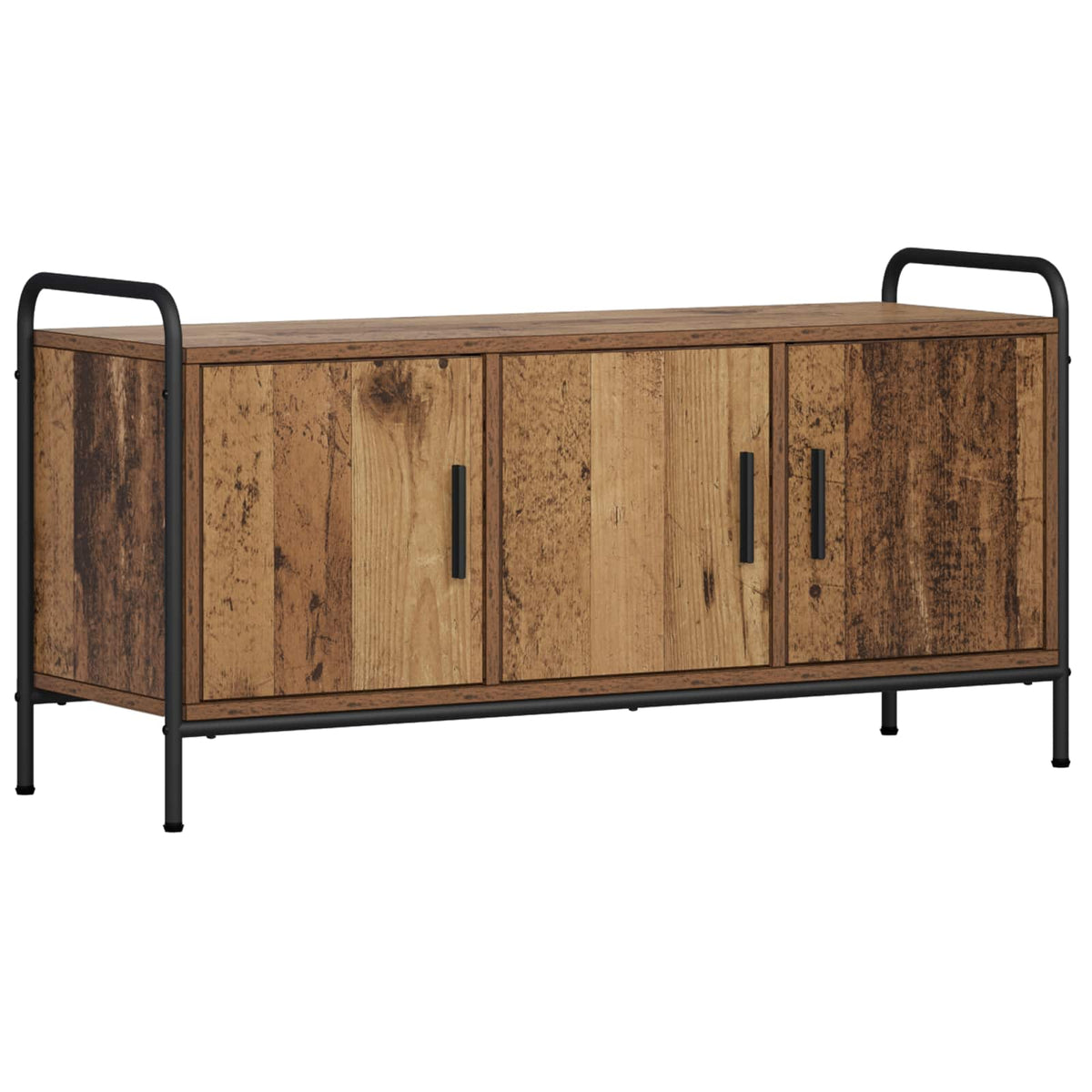 vidaXL Szafka pod telewizor 79,5 x 33 x 50 cm Stare drewno