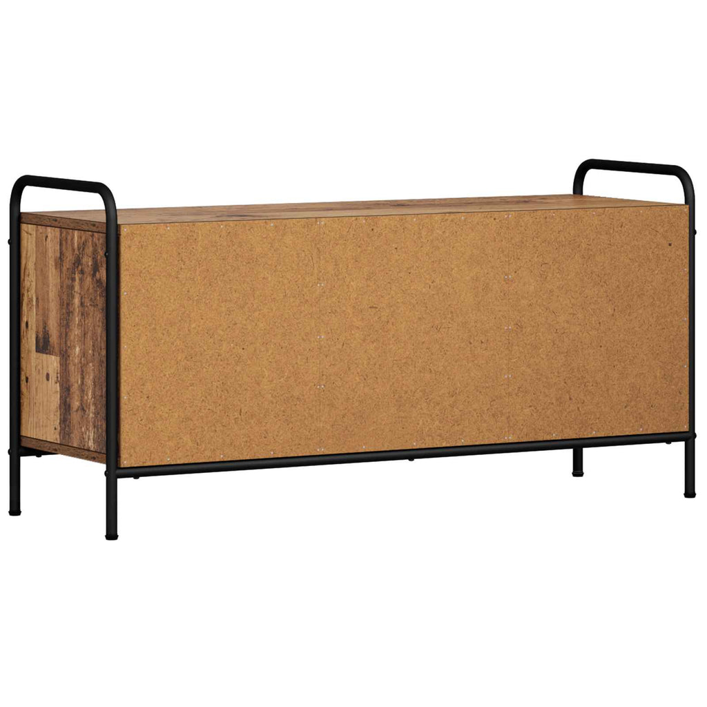 vidaXL Szafka pod telewizor 79,5 x 33 x 50 cm Stare drewno