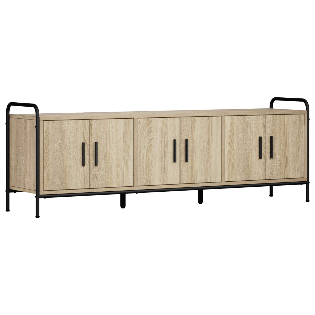 vidaXL Szafka pod telewizor 146 x 33 x 50 cm dąb Sonoma