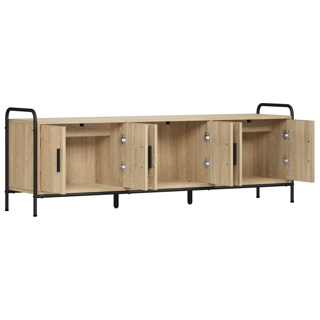 vidaXL Szafka pod telewizor 146 x 33 x 50 cm dąb Sonoma