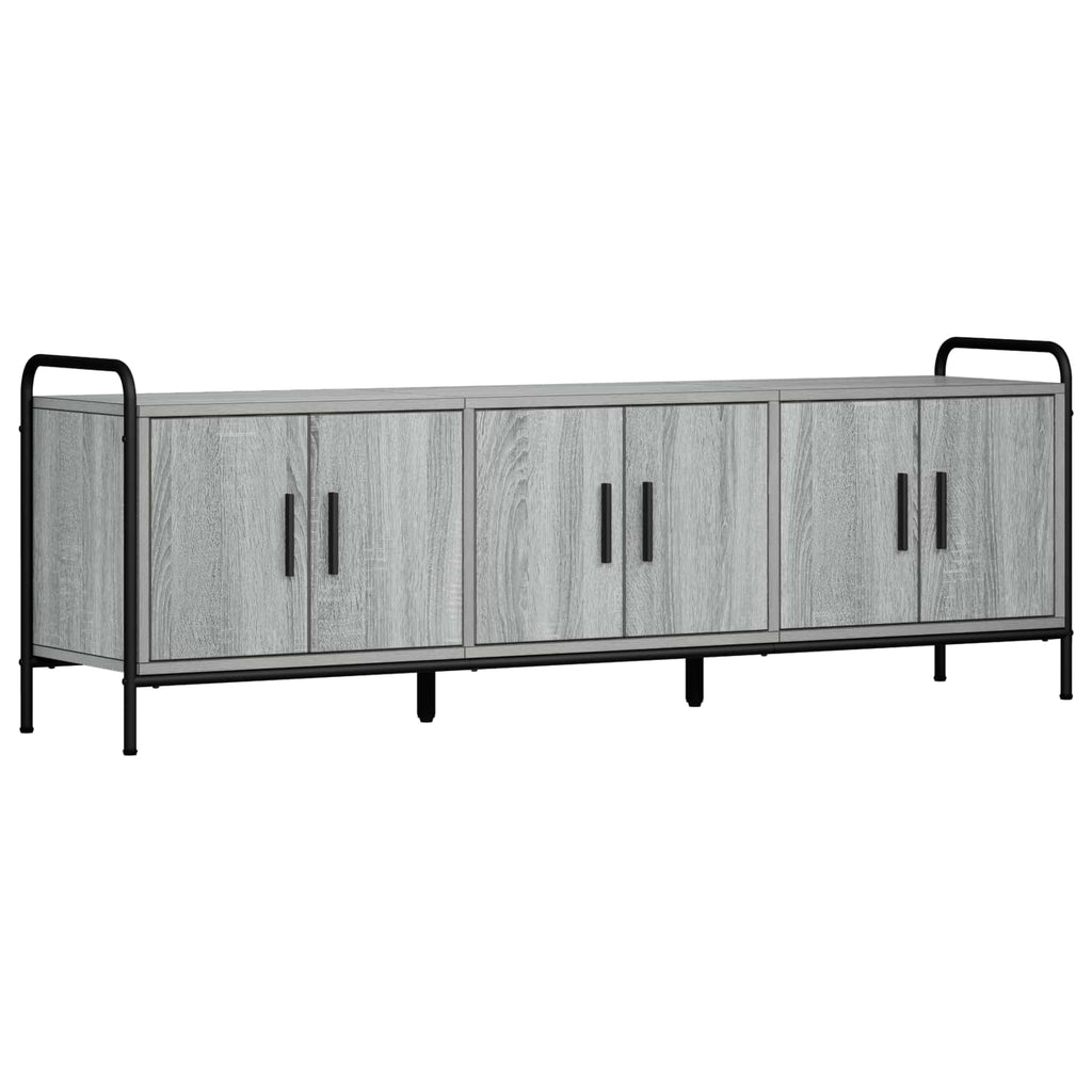 vidaXL Szafka pod telewizor 146 x 33 x 50 cm Szary Sonoma