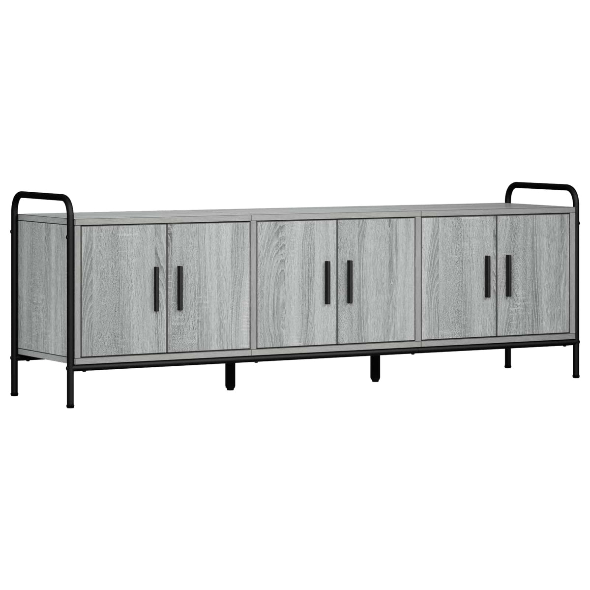 vidaXL Szafka pod telewizor 146 x 33 x 50 cm Szary Sonoma