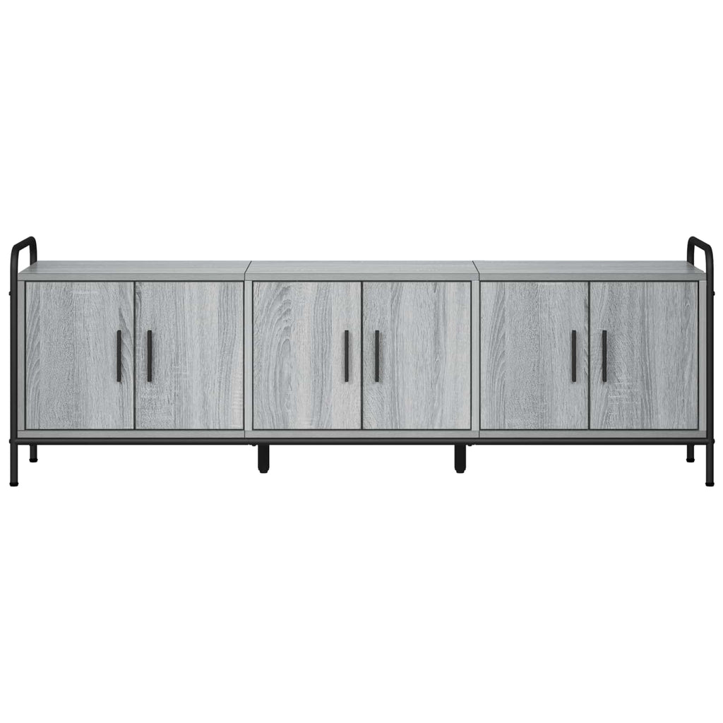 vidaXL Szafka pod telewizor 146 x 33 x 50 cm Szary Sonoma