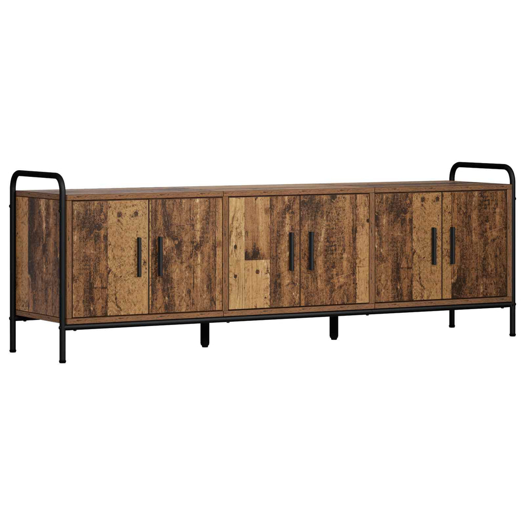 vidaXL Szafka pod telewizor 146 x 33 x 50 cm Stare drewno