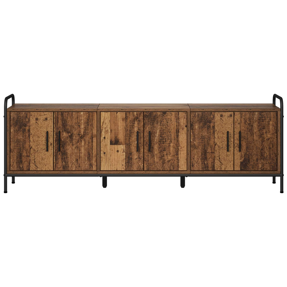 vidaXL Szafka pod telewizor 146 x 33 x 50 cm Stare drewno