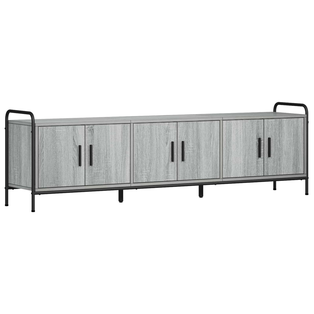 vidaXL Szafka pod telewizor 146 x 33 x 50 cm Szary Sonoma