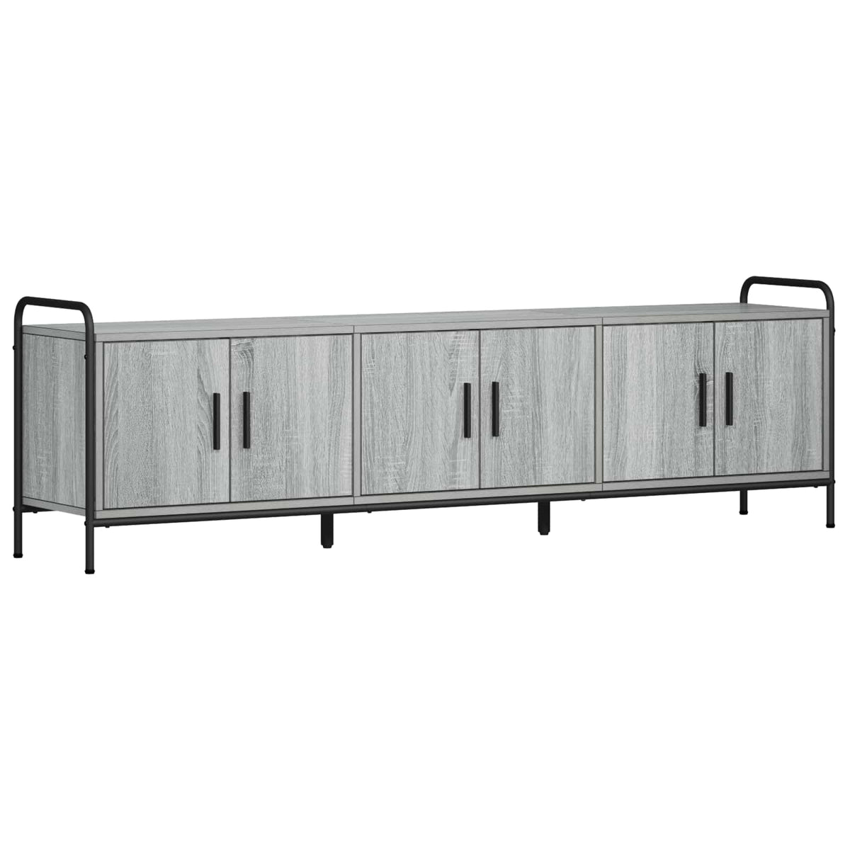 vidaXL Szafka pod telewizor 146 x 33 x 50 cm Szary Sonoma