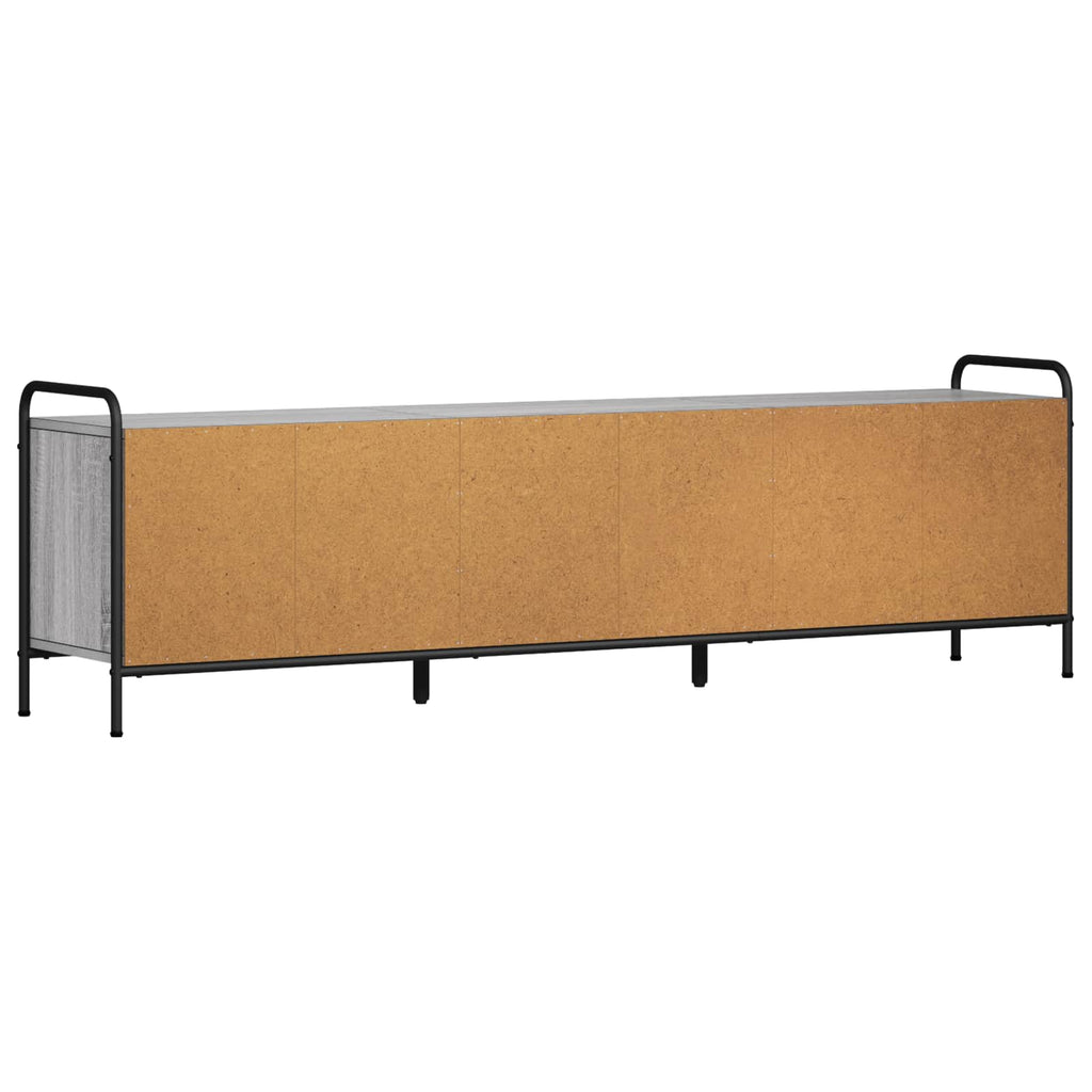vidaXL Szafka pod telewizor 146 x 33 x 50 cm Szary Sonoma