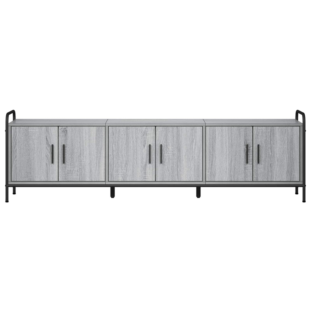 vidaXL Szafka pod telewizor 146 x 33 x 50 cm Szary Sonoma