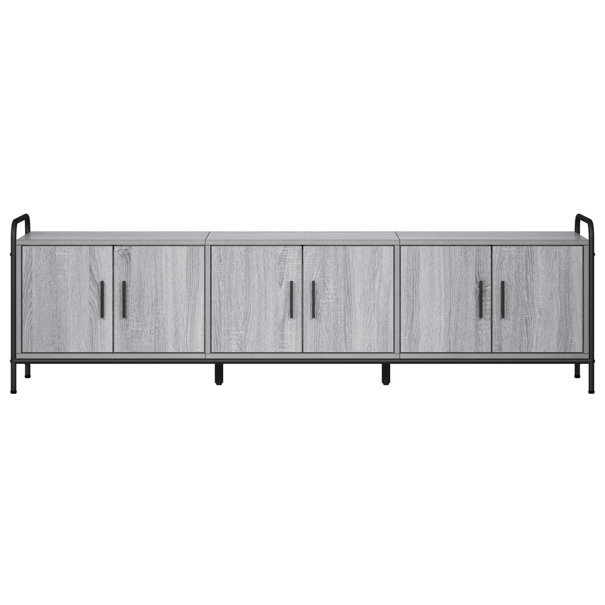 vidaXL Szafka pod telewizor 146 x 33 x 50 cm Szary Sonoma