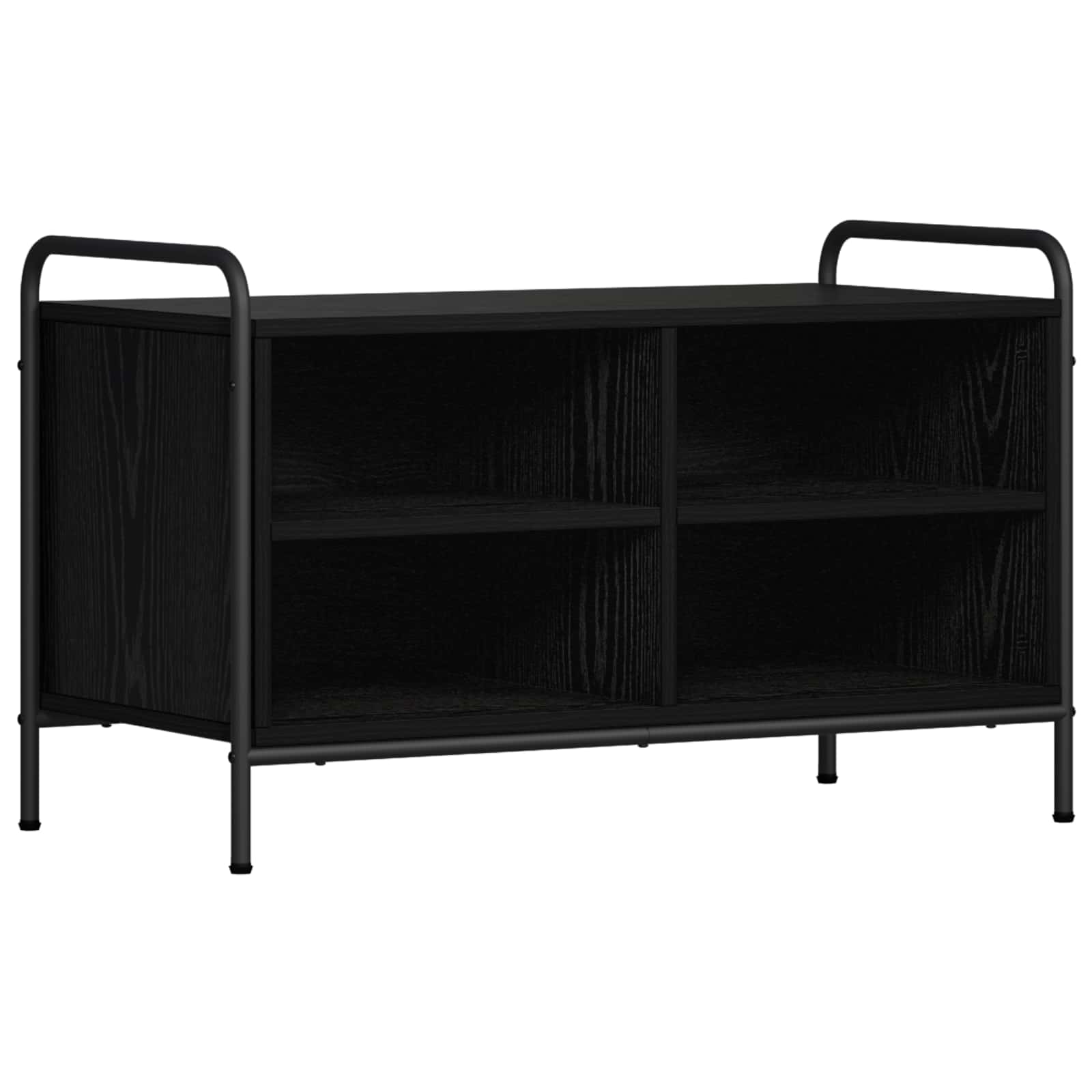vidaXL Szafka pod telewizor 140 x 39,5 x 50 cm Czarny dąb