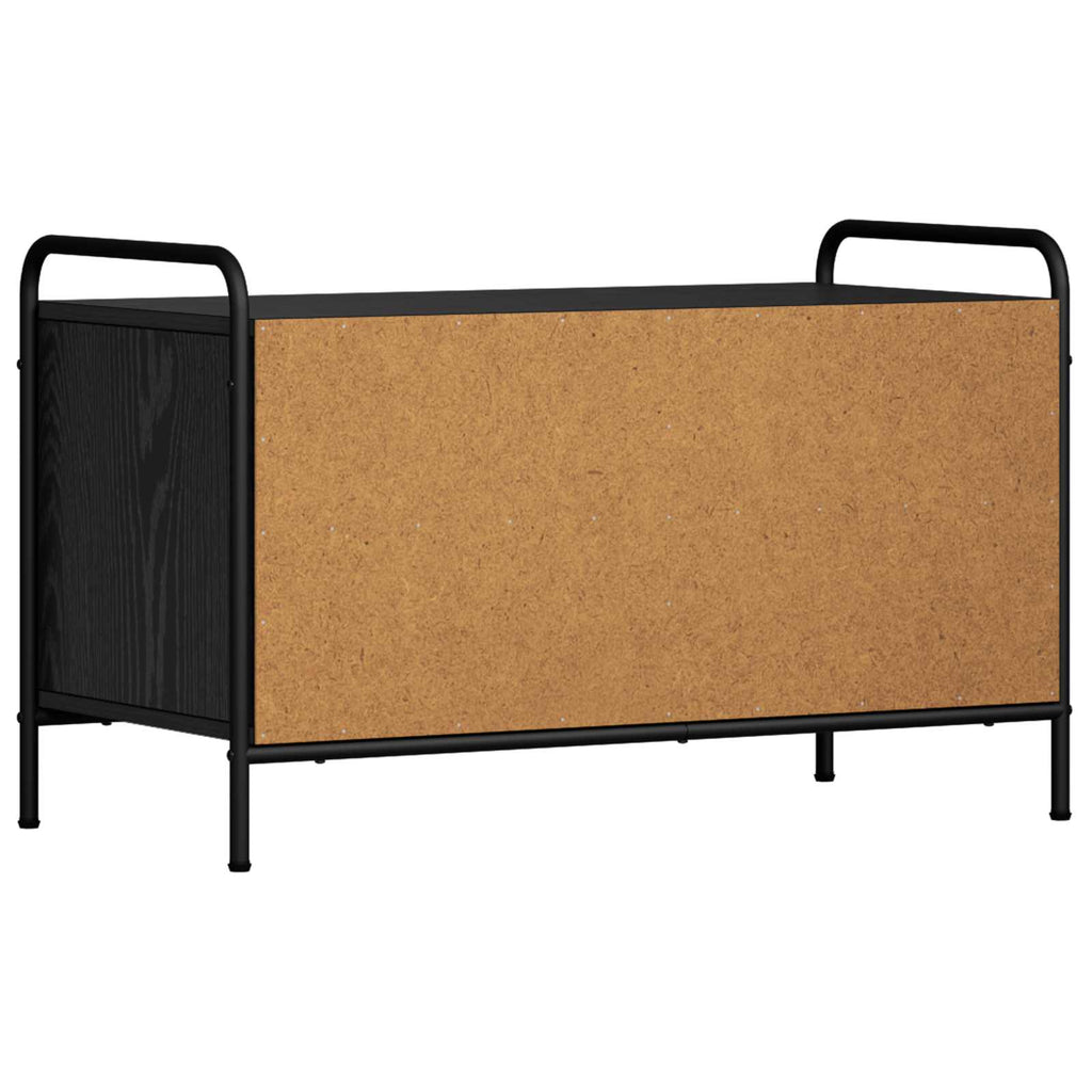 vidaXL Szafka pod telewizor 140 x 39,5 x 50 cm Czarny dąb