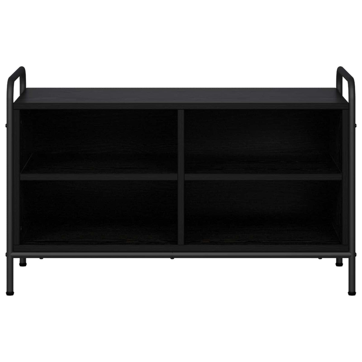 vidaXL Szafka pod telewizor 140 x 39,5 x 50 cm Czarny dąb