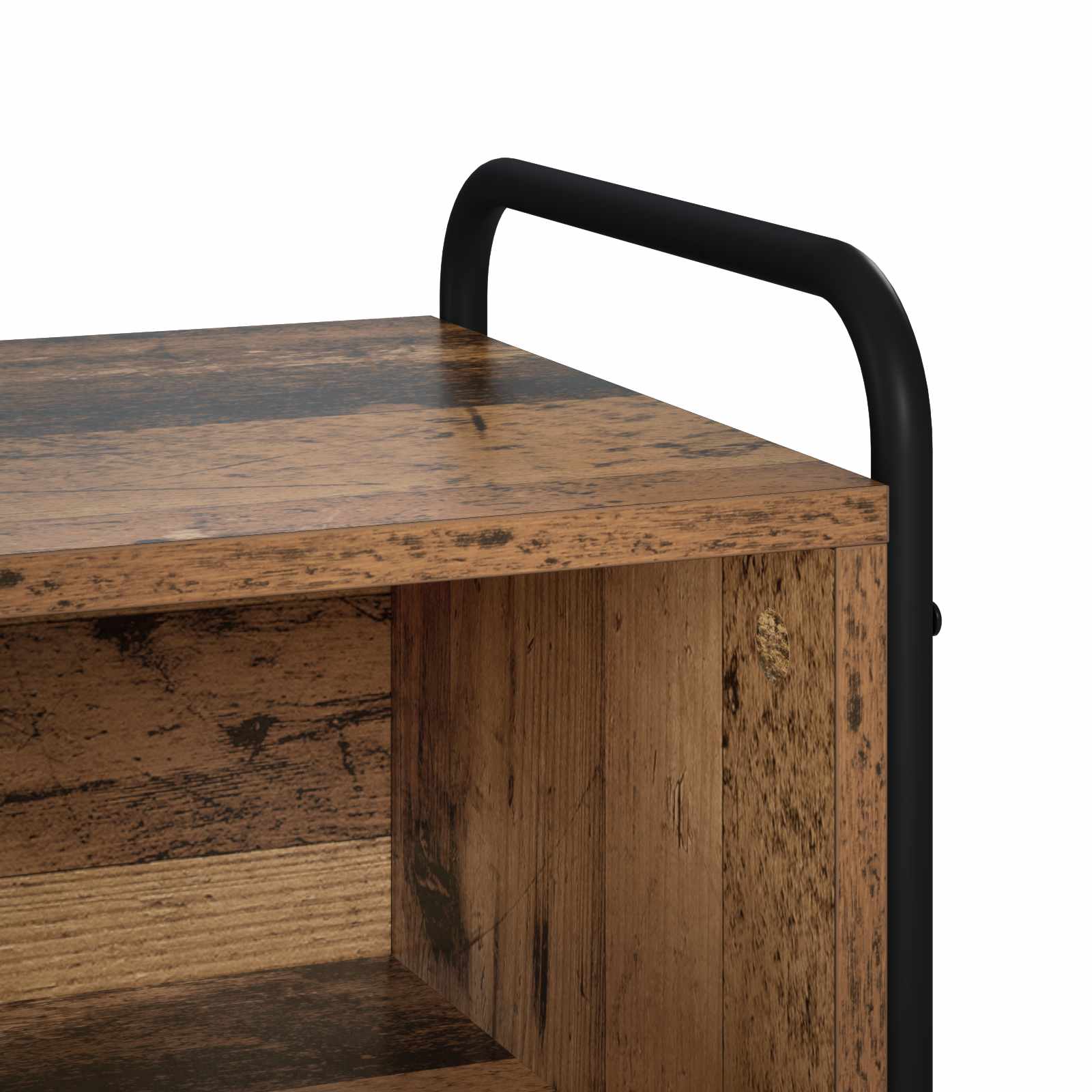vidaXL Szafka pod telewizor 140 x 39,5 x 50 cm Stare drewno