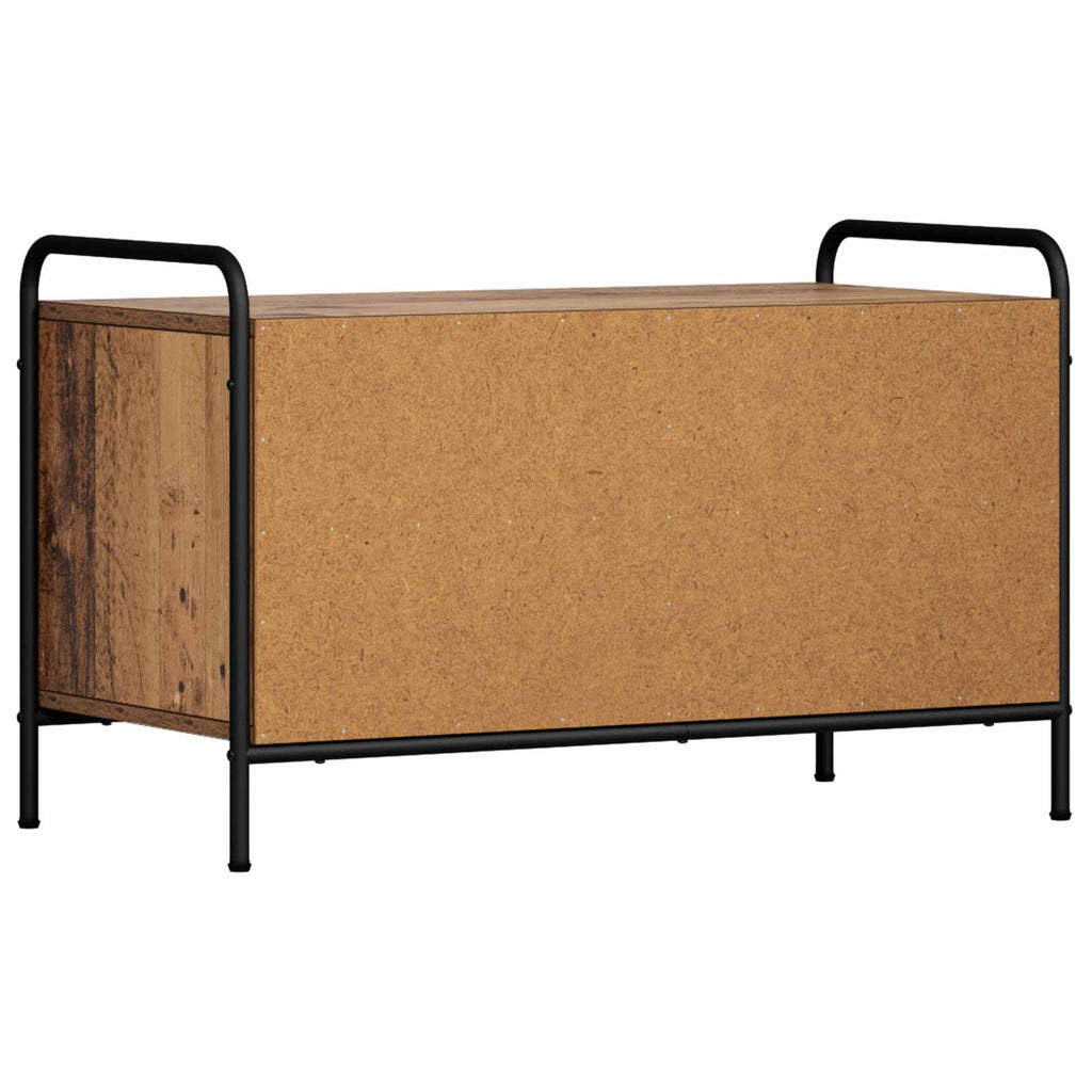 vidaXL Szafka pod telewizor 140 x 39,5 x 50 cm Stare drewno