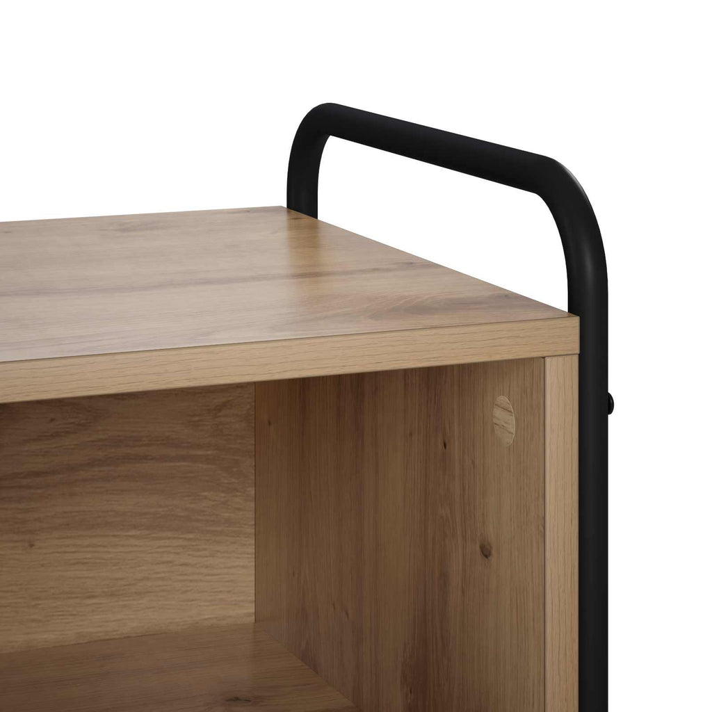 vidaXL Szafka pod telewizor 140 x 39,5 x 50 cm Dąb artisan