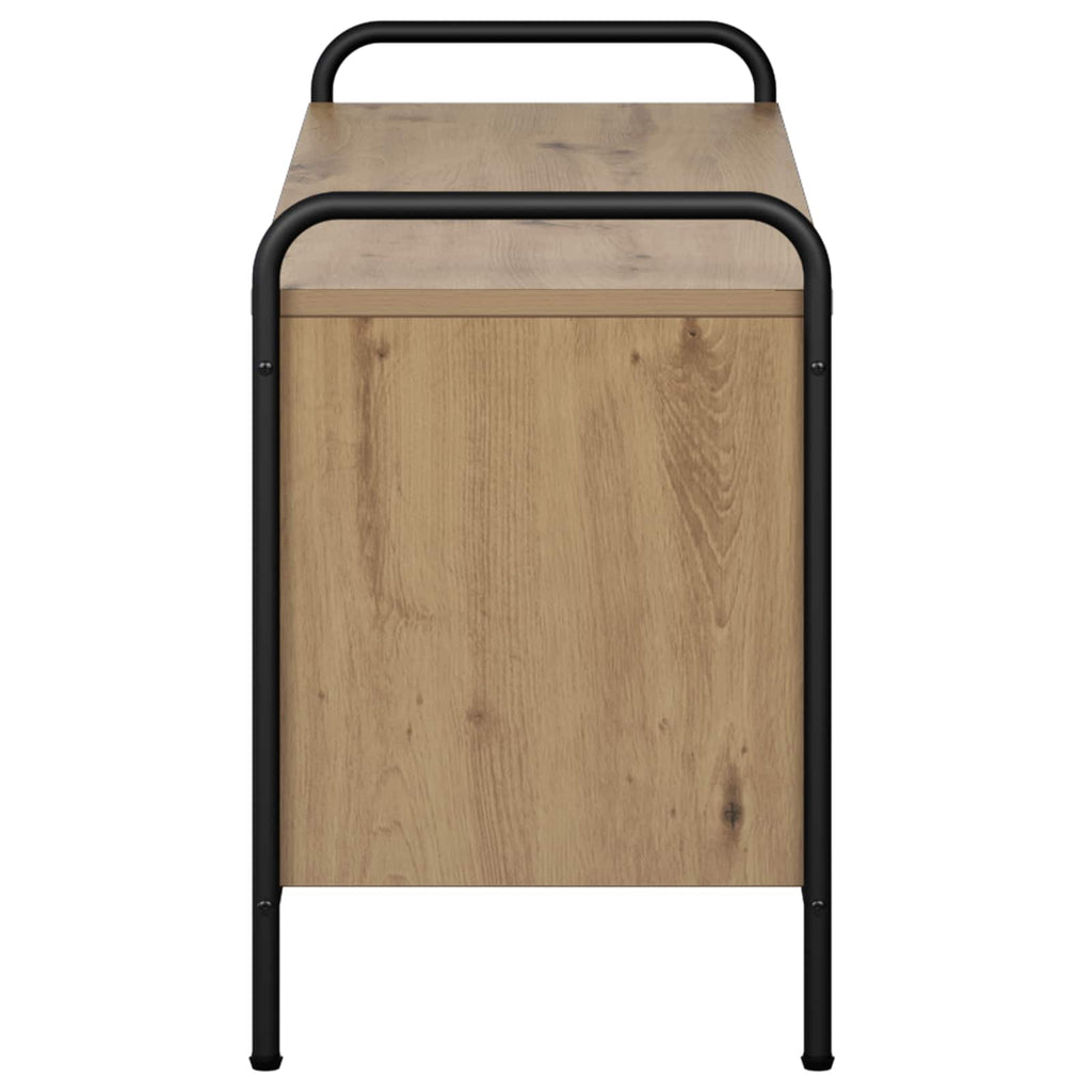 vidaXL Szafka pod telewizor 140 x 39,5 x 50 cm Dąb artisan