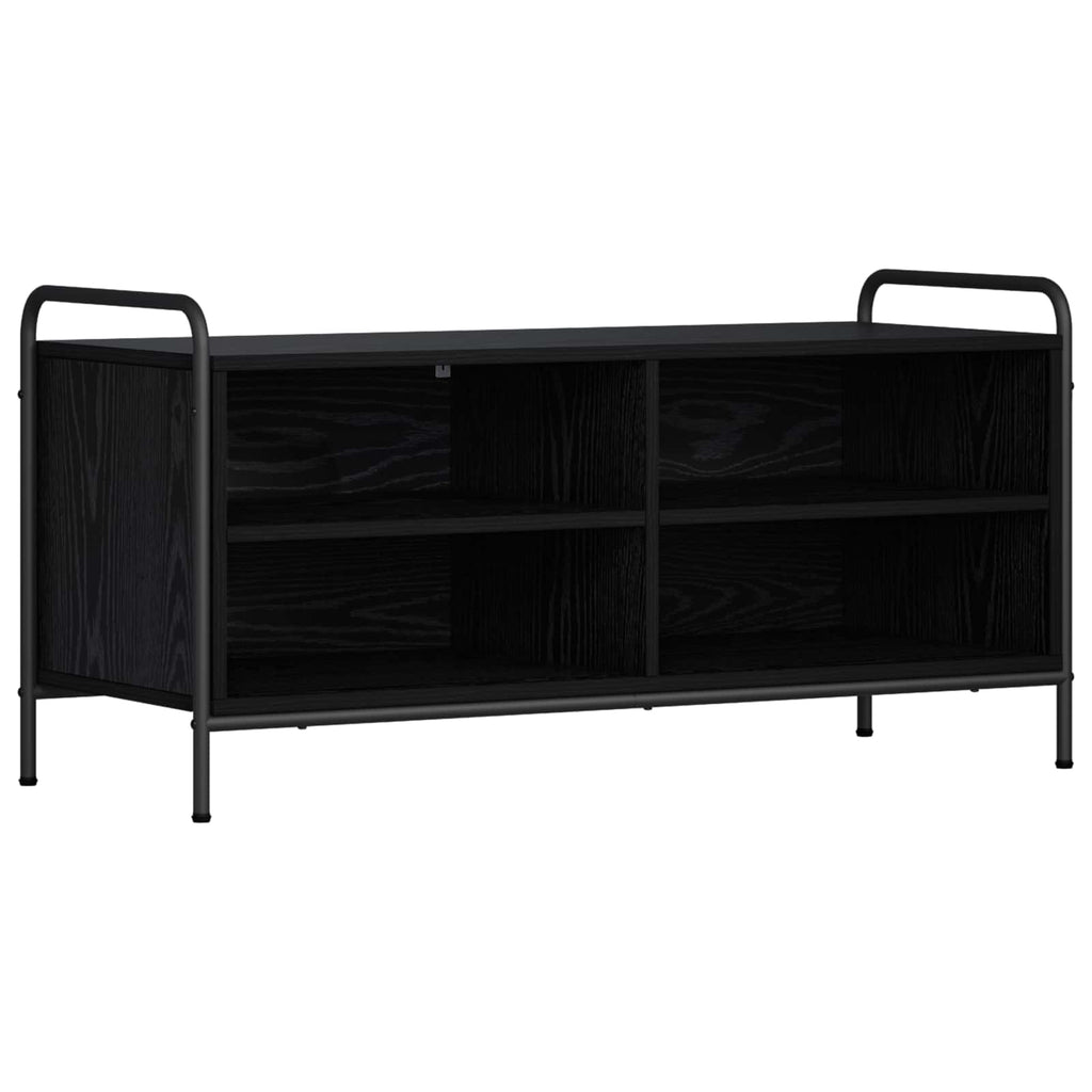 vidaXL Szafka pod telewizor 140 x 39,5 x 50 cm Czarny dąb