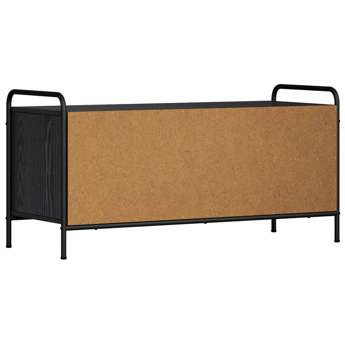 vidaXL Szafka pod telewizor 140 x 39,5 x 50 cm Czarny dąb