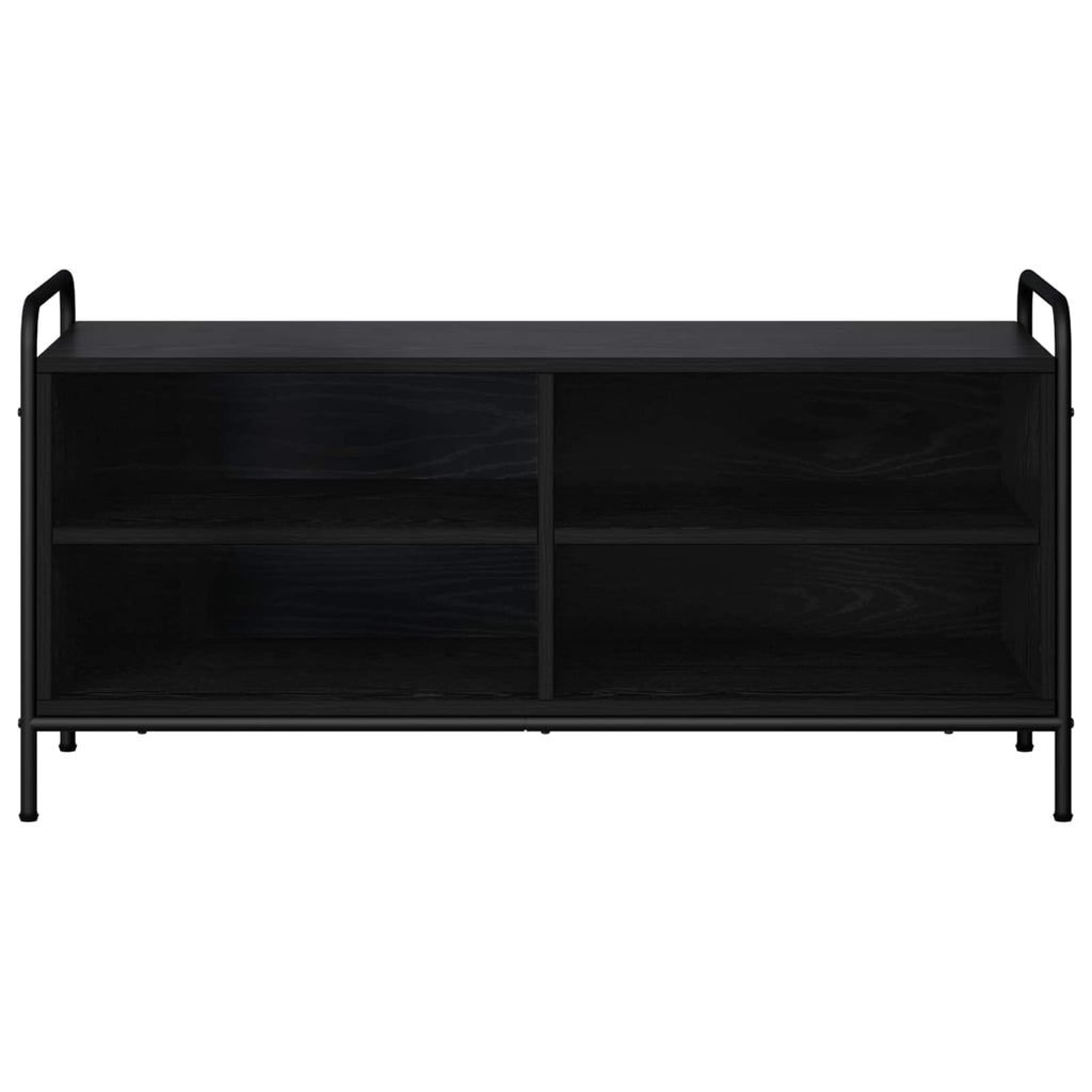 vidaXL Szafka pod telewizor 140 x 39,5 x 50 cm Czarny dąb
