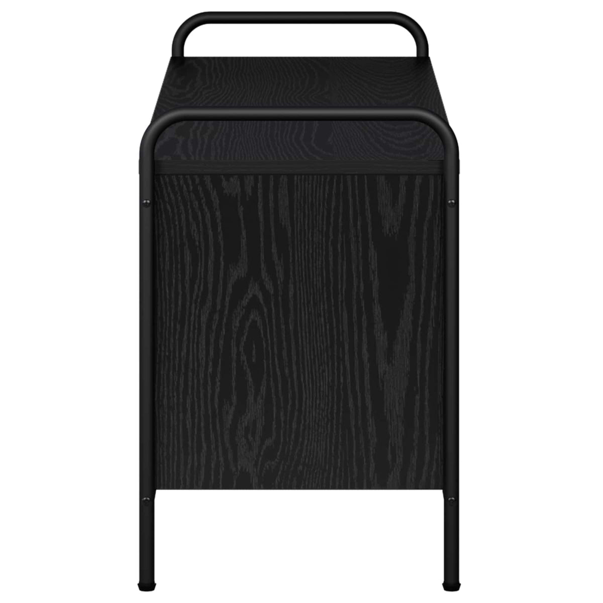 vidaXL Szafka pod telewizor 140 x 39,5 x 50 cm Czarny dąb