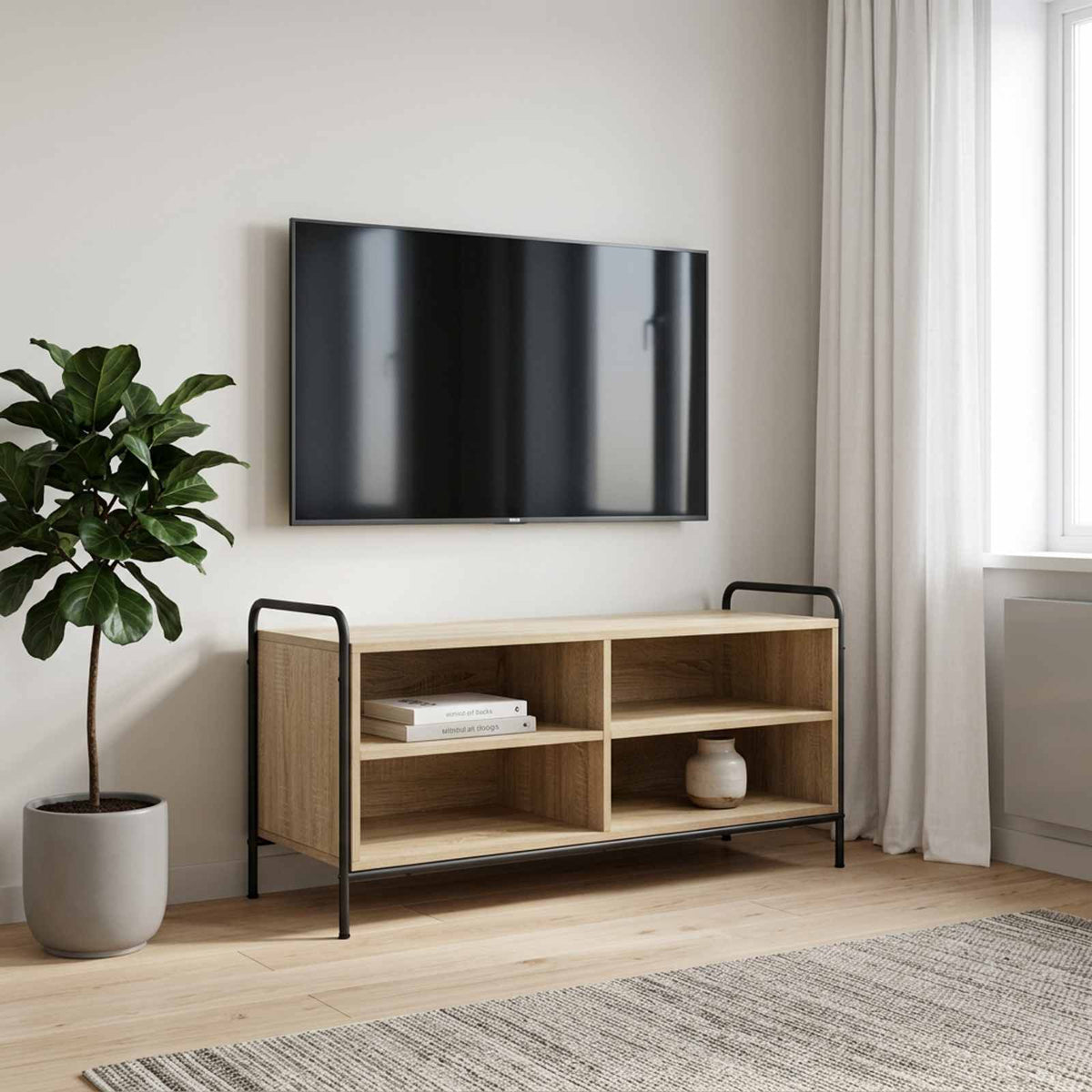 vidaXL Szafka pod telewizor 140 x 39,5 x 50 cm dąb Sonoma