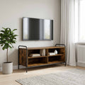 vidaXL Szafka pod telewizor 140 x 39,5 x 50 cm Dąb wędzony