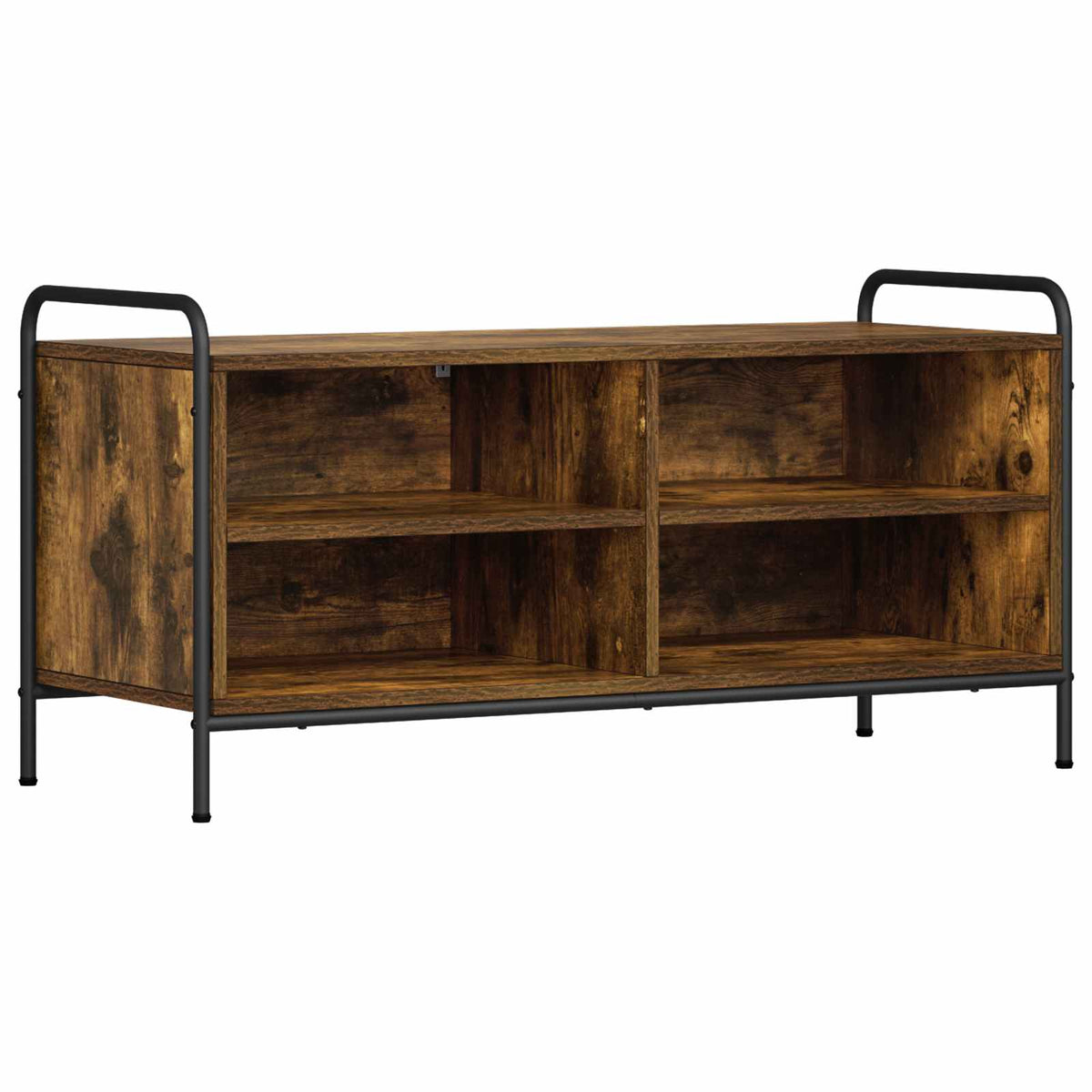 vidaXL Szafka pod telewizor 140 x 39,5 x 50 cm Dąb wędzony