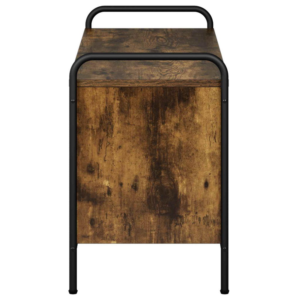 vidaXL Szafka pod telewizor 140 x 39,5 x 50 cm Dąb wędzony