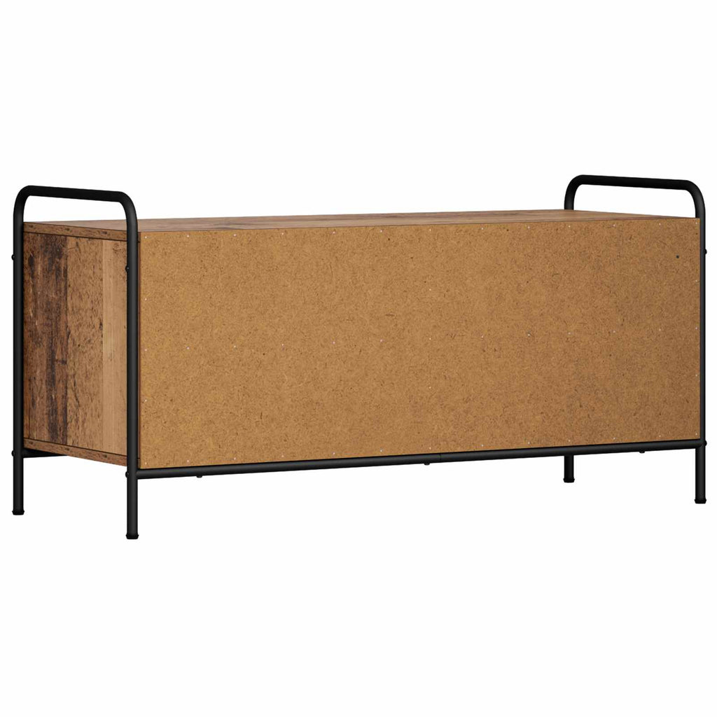vidaXL Szafka pod telewizor 140 x 39,5 x 50 cm Stare drewno