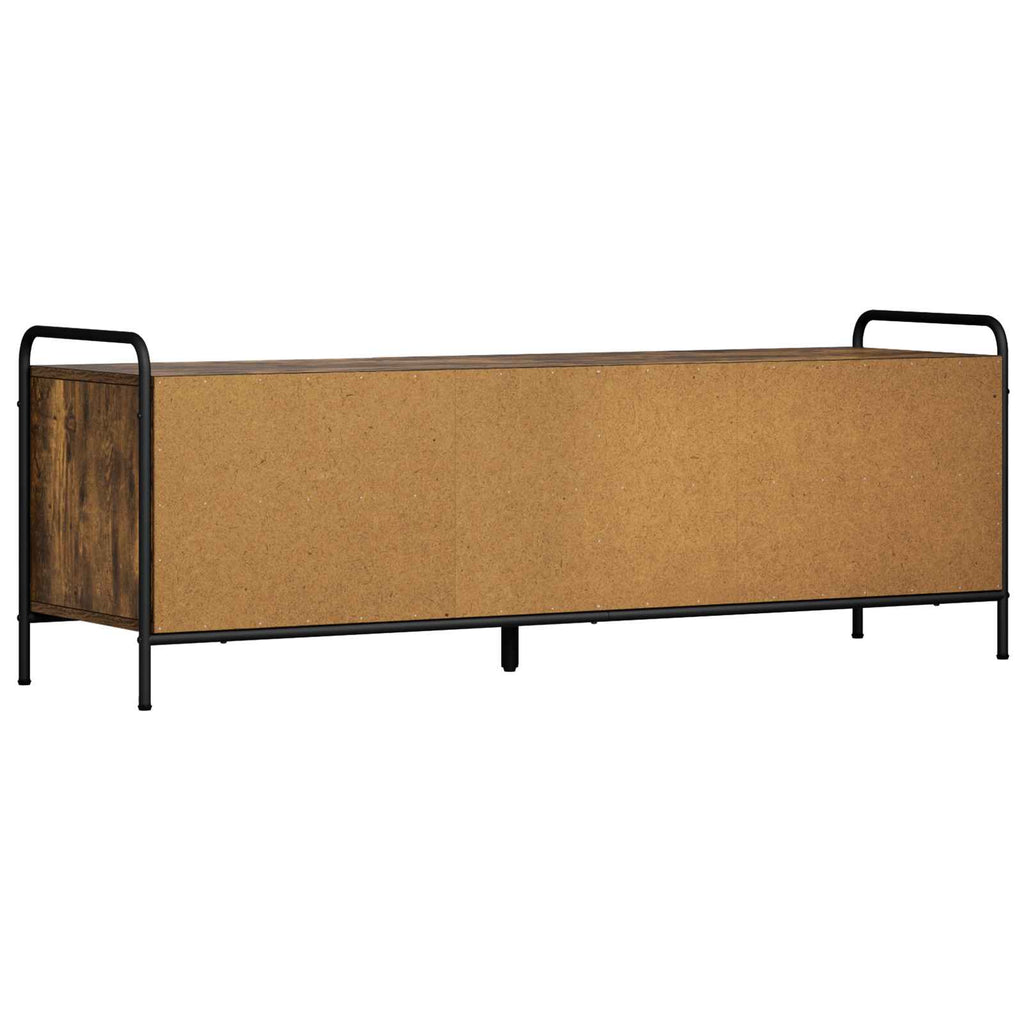 vidaXL Szafka pod telewizor 140 x 39,5 x 50 cm Dąb wędzony