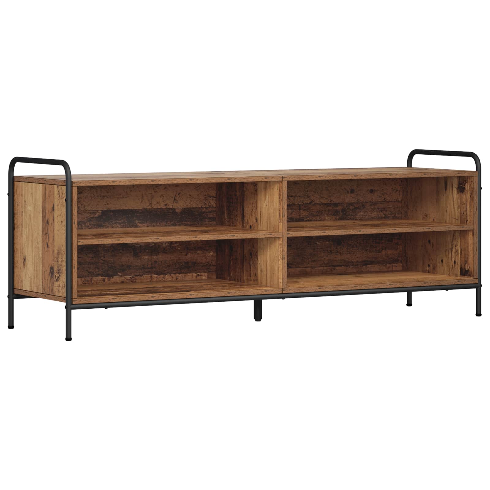 vidaXL Szafka pod telewizor 140 x 39,5 x 50 cm Stare drewno