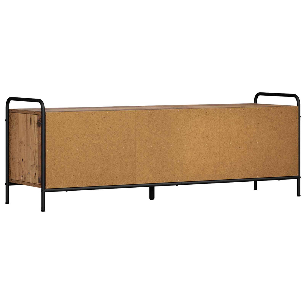 vidaXL Szafka pod telewizor 140 x 39,5 x 50 cm Stare drewno