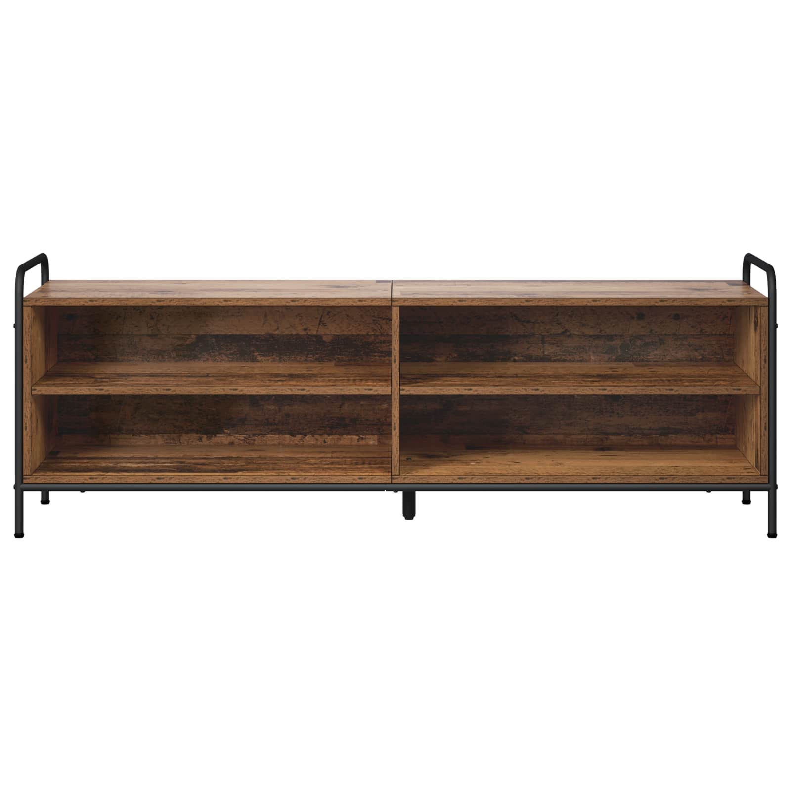 vidaXL Szafka pod telewizor 140 x 39,5 x 50 cm Stare drewno