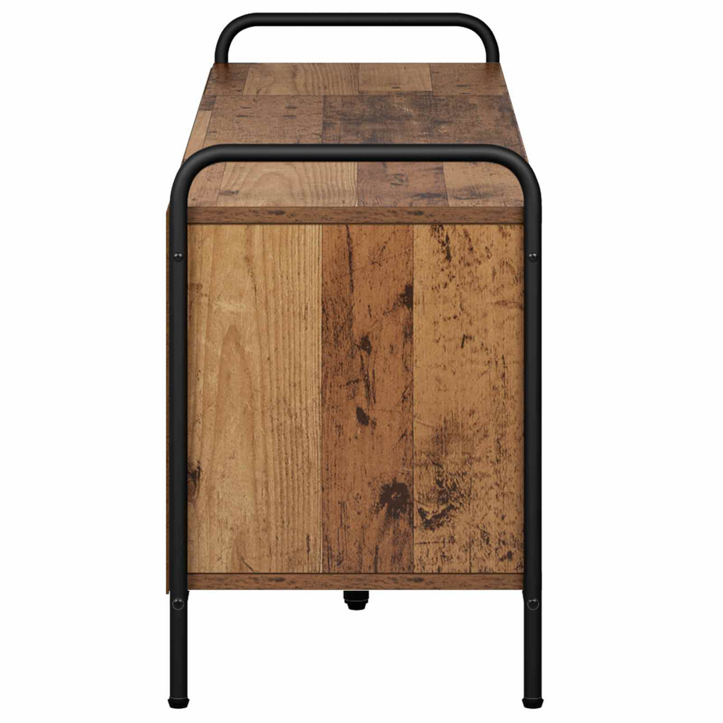 vidaXL Szafka pod telewizor 140 x 39,5 x 50 cm Stare drewno