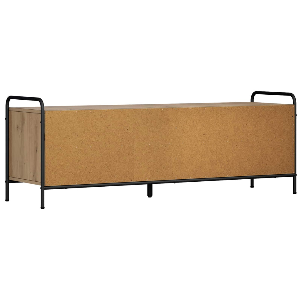 vidaXL Szafka pod telewizor 140 x 39,5 x 50 cm Dąb artisan