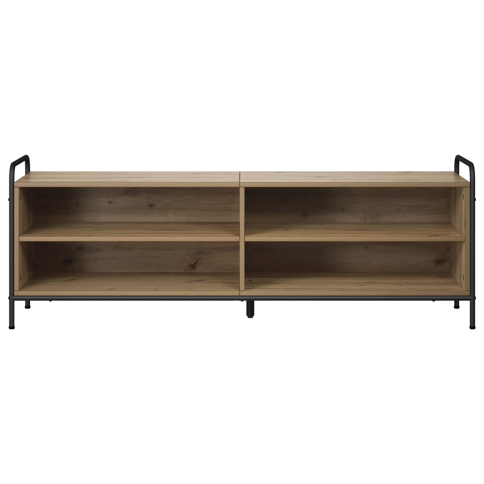 vidaXL Szafka pod telewizor 140 x 39,5 x 50 cm Dąb artisan