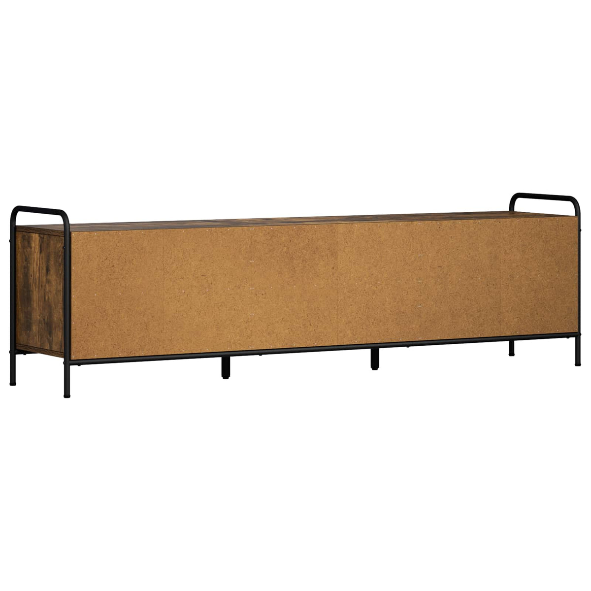 vidaXL Szafka pod telewizor 140 x 39,5 x 50 cm Dąb wędzony